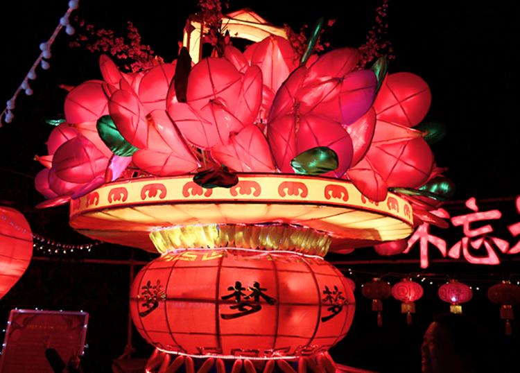 彩灯传统造型花灯 节日彩灯 非物质文化遗产 元宵节灯会