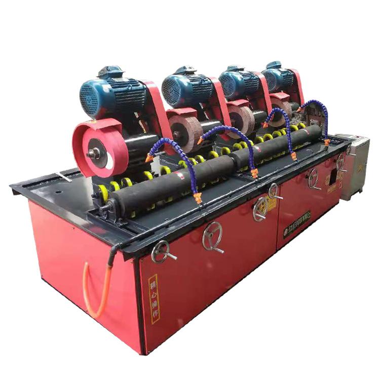 四工位立卧式圆管抛光机 除锈机厂家价格