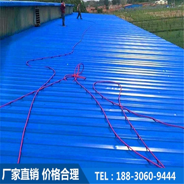 生锈屋顶彩钢翻新施工 彩钢翻新水性漆