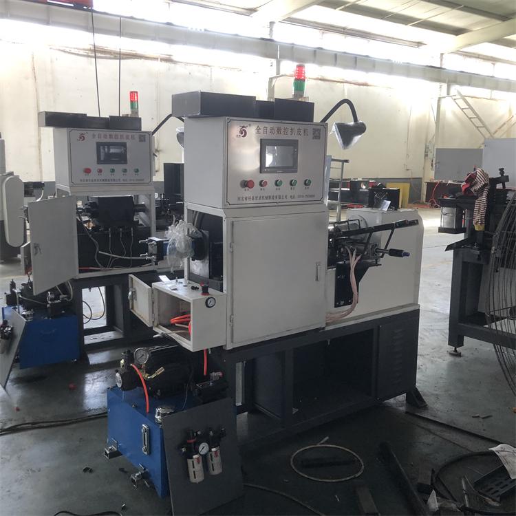 山东钢筋套筒加工生产设备 尚禾套筒红丝机钢制管件外圆扒皮机