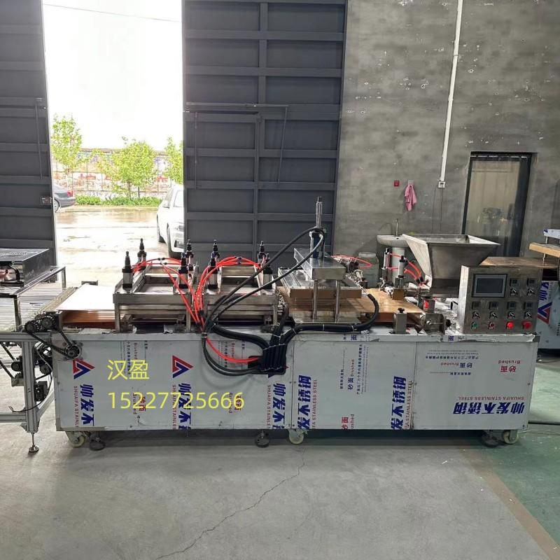 淄博烧烤小饼生产机器尚禾全自动烧烤小饼加工流水线设备