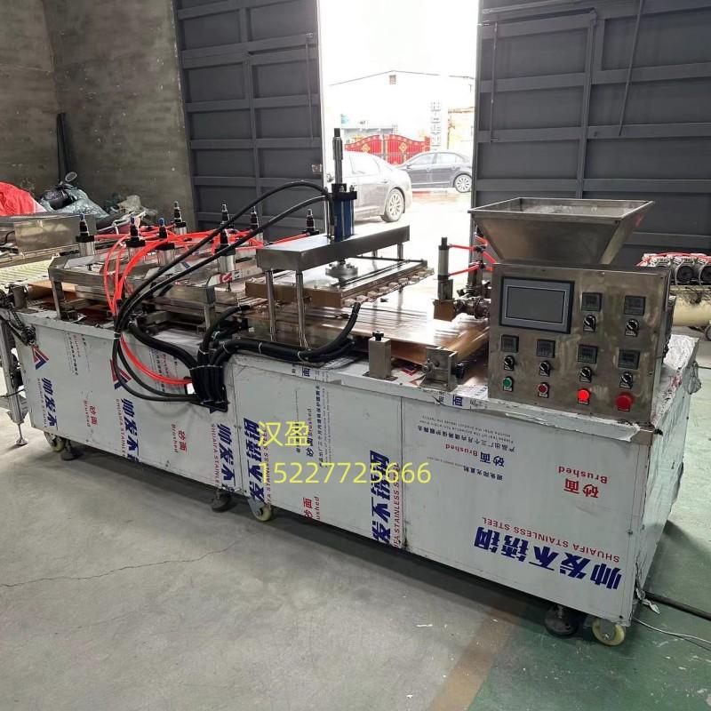 山东淄博烧烤小饼机器尚禾全自动压饼机烧烤小饼加工生产