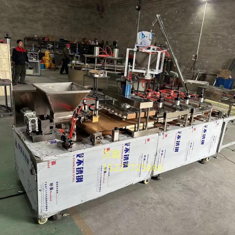 山东烧烤小饼制作机器尚禾全自动烧烤小饼加工设备