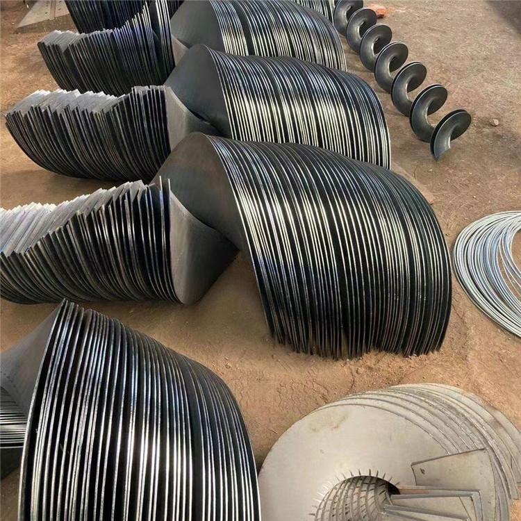 输送机螺旋叶片 搅拌螺旋叶片加工定制 长期供应