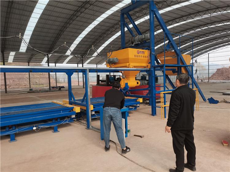 预制砌块布料机  连锁块机 护坡砖机 沟盖板机