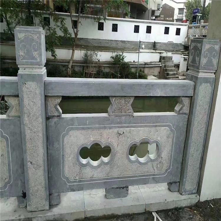 镂刻围栏  室外石雕围栏  石栏板定制