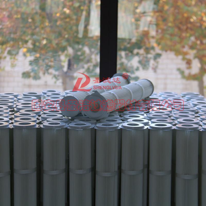 厂家销售混凝土搅拌站除尘滤芯 三耳覆膜除尘滤筒 规格多选