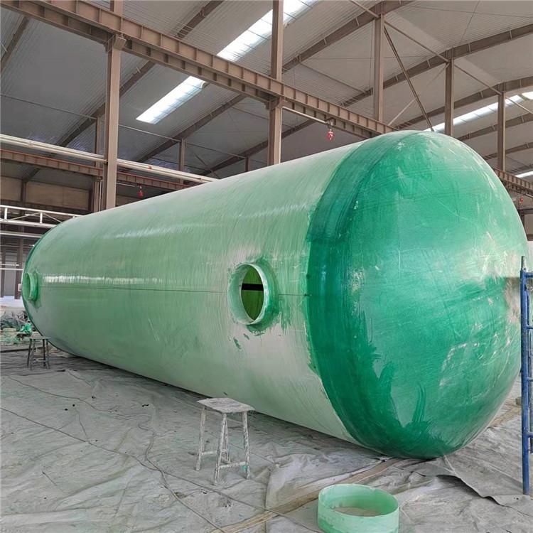水泥化粪池 盛玖 12立方玻璃钢化粪池 缠绕玻璃钢化粪池