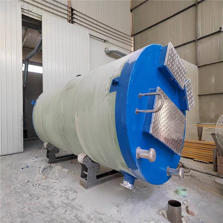 一体化预制泵站可定制 盛玖 地埋式玻璃钢泵站 玻璃钢一体化预制泵站