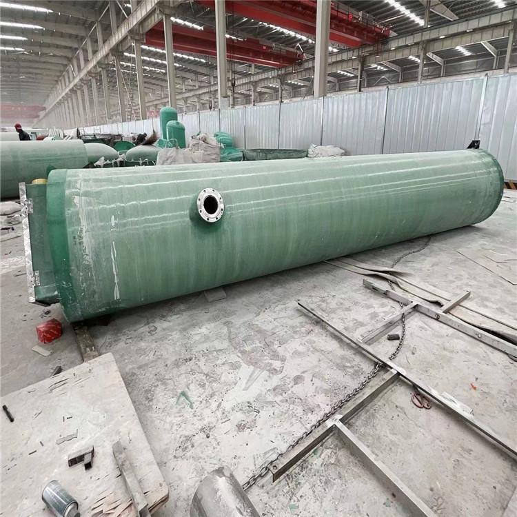 一体化预制泵站可定制 盛玖 地埋式玻璃钢泵站 玻璃钢一体化预制泵站