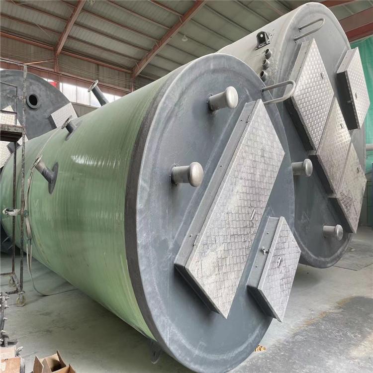 一体化污水提升泵站 盛玖 一体化泵站厂家 玻璃钢一体化泵站