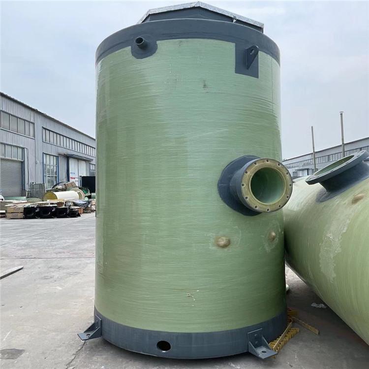 一体化预制泵站可定制 盛玖 地埋式玻璃钢泵站 玻璃钢一体化预制泵站