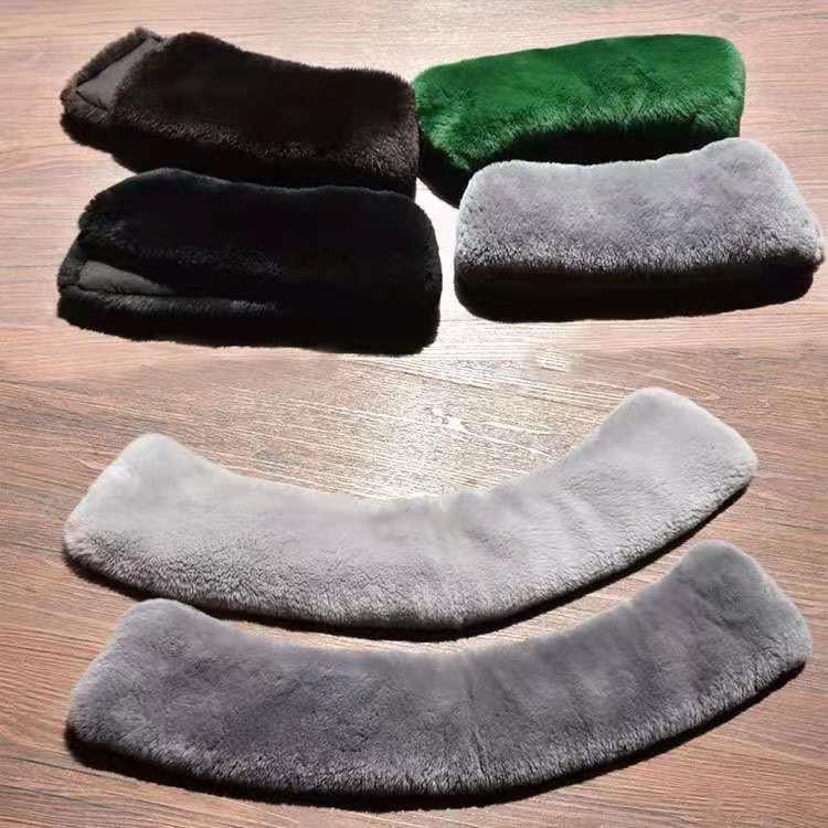獭兔围巾毛领