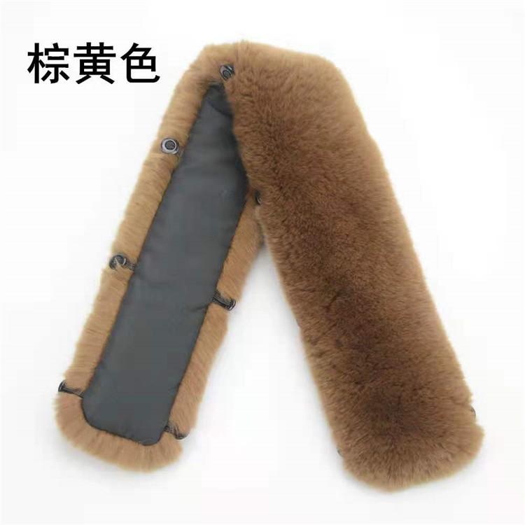 獭兔毛领厂家批发销售