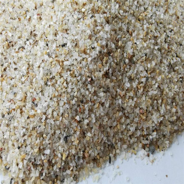 高硬度水处理石英砂 草坪砂    