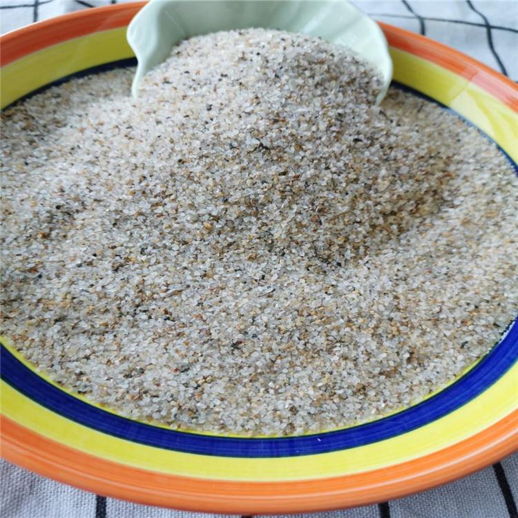 供应石英砂填料 建筑地坪石英砂 喷砂除锈石英砂 水处理石英砂