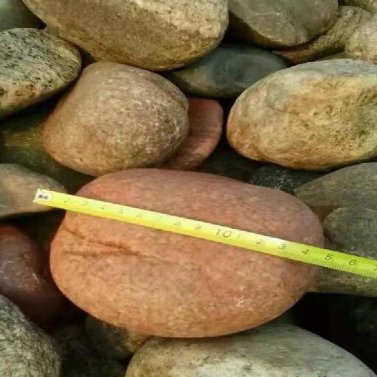  批发 河卵石鹅暖石铺地 花园鹅卵石五彩色园林造景鱼缸装饰花盆石头子庭院装