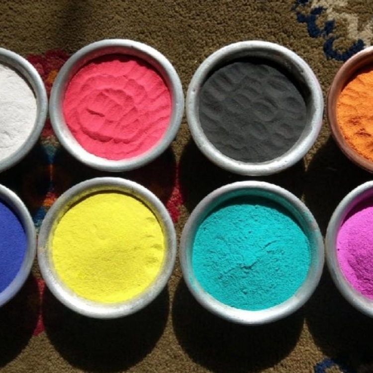  人造大理石台面  水槽用彩色烧结圆粒石英砂 石英砂水槽用黑金沙