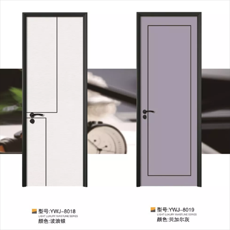 卧室门 全屋定制平开门 原木生态门 实木复合烤漆门 工程酒店厨房木门