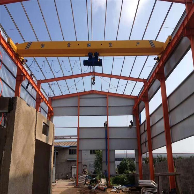 石家庄仓库厂房吊装货物用单梁行车行吊 20吨防爆单梁起重机 LBLD