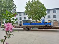 公司车间新上的金属板筋加工激光切割机到货