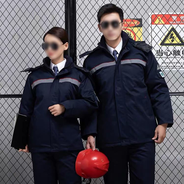工作服定制 秋冬长袖工作服定制厂家