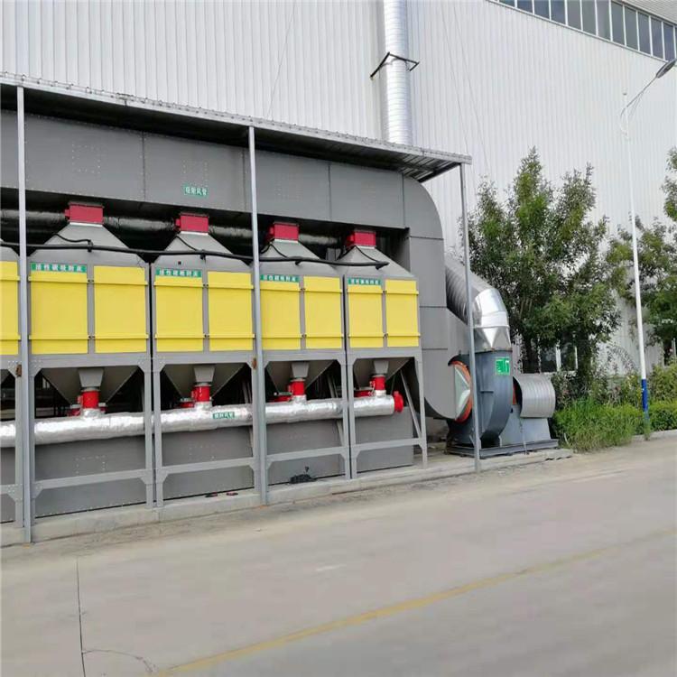 新乡催化燃烧废气处理设备联系方式 双岭环保 工业化工催化燃烧设备