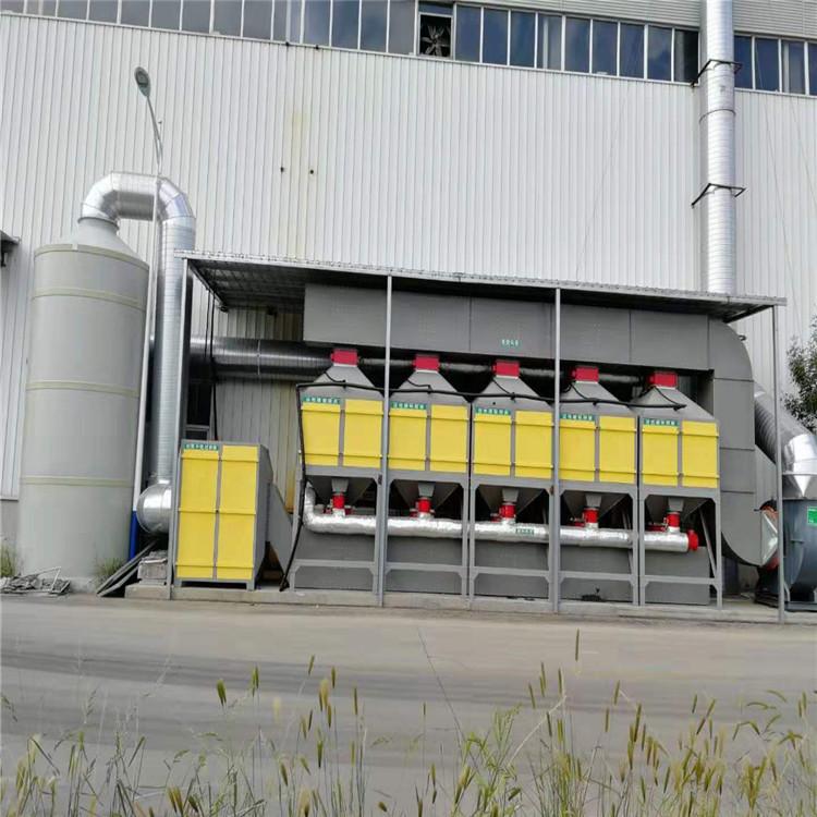 泸州工业化工催化燃烧设备现货供应 双岭环保 催化燃烧废气处理设备