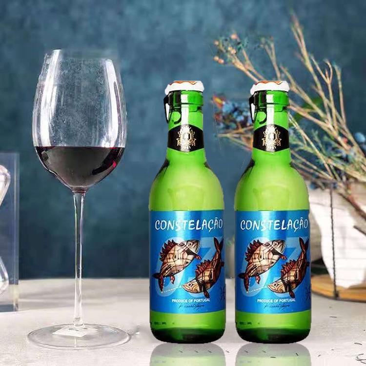 双鱼座半甜白葡萄酒小瓶250ml 礼盒装