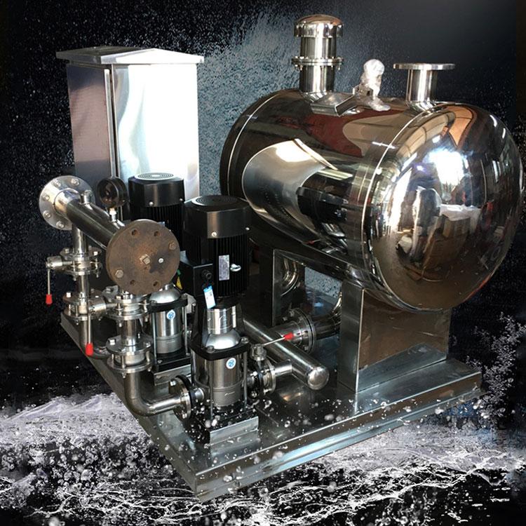 石家庄厂家直供 不锈钢变频供水设备 无负压智能给水设备 成套水泵