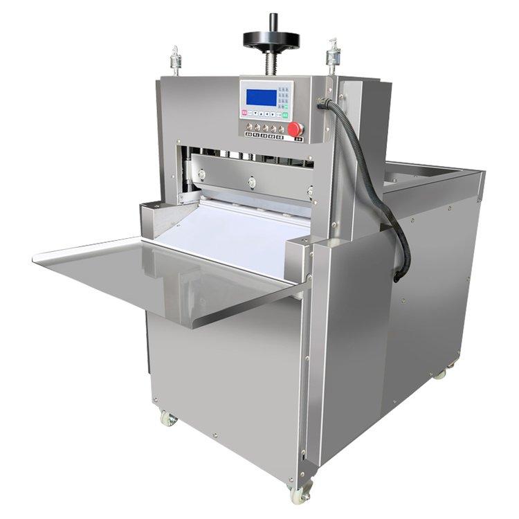 数控牛羊肉切片机 冻肉切片机 12寸羊肉切片机