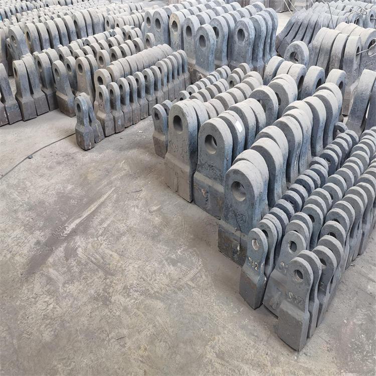 双金属耐磨锤头 专业耐磨锤头 破碎机配件厂家 矿山开采