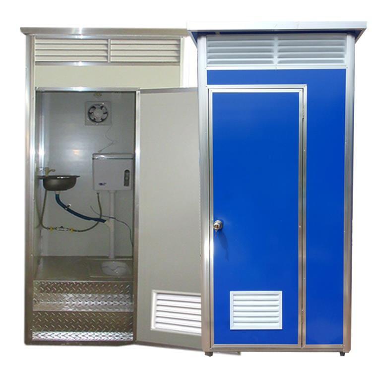 工地玻璃刚旱厕租赁简易水冲厕所