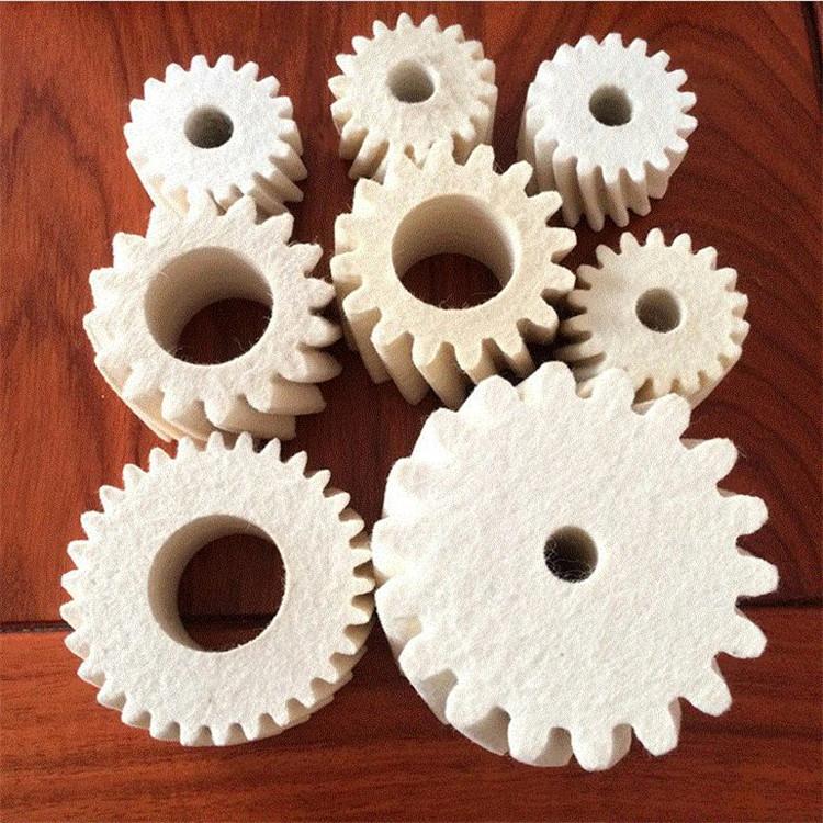 定做毛毡齿轮 圣通毛毡 毛毡圈润滑齿轮直齿斜齿羊毛轮