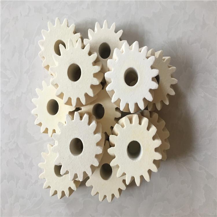 高密度毛毡齿轮毛毡润滑齿轮 工业注油用耐磨斜齿毛毡轮