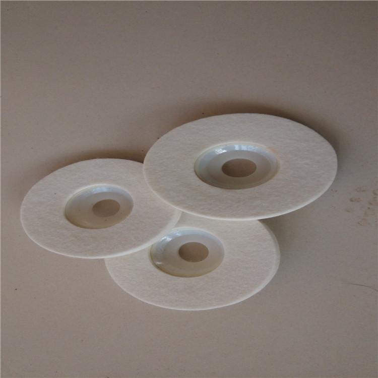 毛毡轮抛光毛毡轮 圣通纯羊毛毛毡轮平形羊毛毡轮 