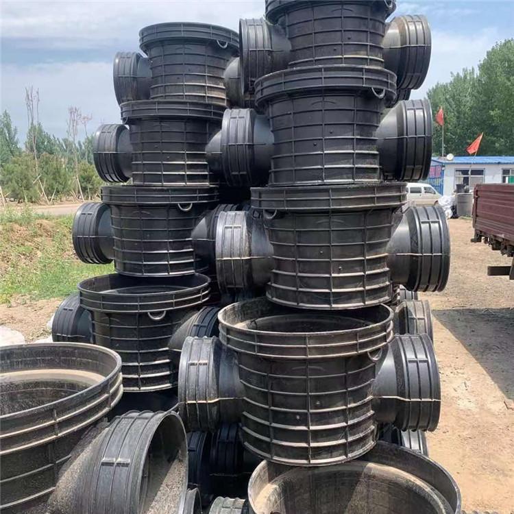 厂家销售 PE检查井 塑料检查井  雨水直通井 pe三通检查井规格多样     