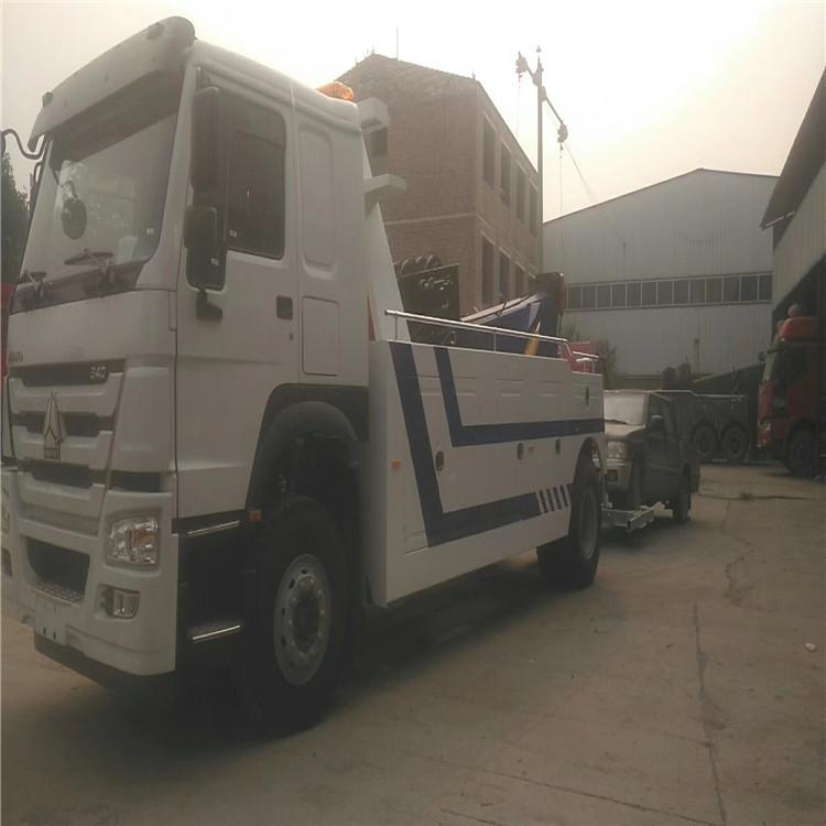 西宁二手豪沃清障车厂家直销 胜通 二手陕汽德龙重型清障车厂家直销