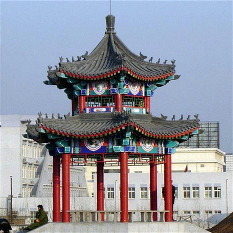 古建筑 牌楼设计施工 古建彩绘 牌坊 古建楼亭 八角楼 寺院古建修缮  