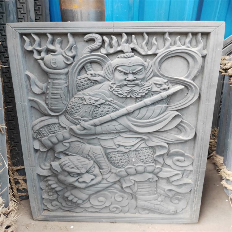 园林照壁 镂空砖雕 房檐屋顶砖雕 古森定制加工