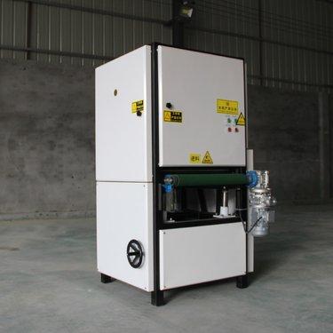 金属砂光机激光割去毛刺不锈钢拉丝机钢板除锈机商用