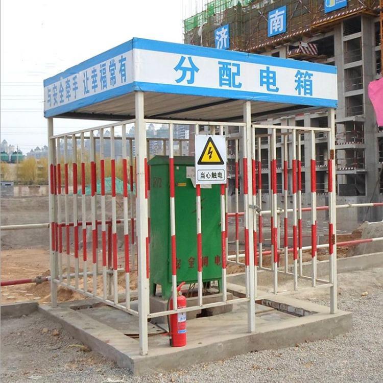一级电箱防护棚 配电柜围栏 胜贤 欢迎订购