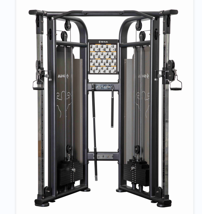 舒华6820小飞鸟综合商用健身房专业运动健身训练器材可调节式双滑轮力量器械 SH-G6820【双滑轮小飞鸟训练器】