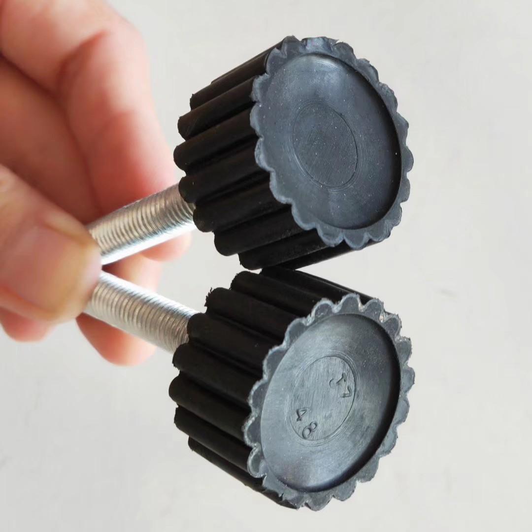 加工定制螺丝减震垫 橡胶制品 耐磨聚氨酯异形件