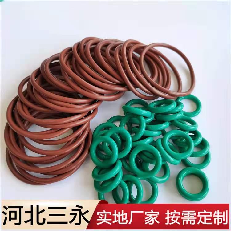 氟胶圈 设备用氟胶密封圈 定制各种密封件 氟胶制品生产厂家