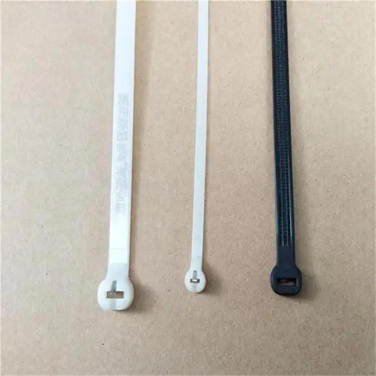 尼龙扎带 工业级黑色尼龙扎带 嵌入式扎带 扎带批发定制