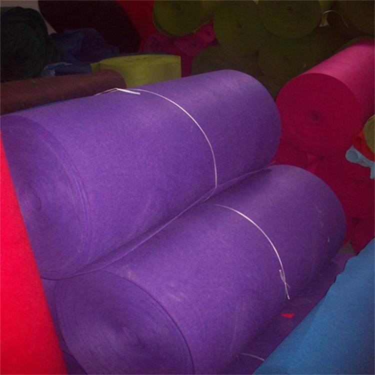 硕泽 2mm工业毛毡垫 针刺化纤毛毡 彩色毛毡制品可定制