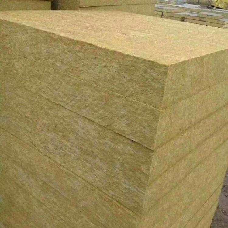 大量批发普通工业用岩棉板 单面插丝岩棉板 复合岩棉板 防水岩棉板