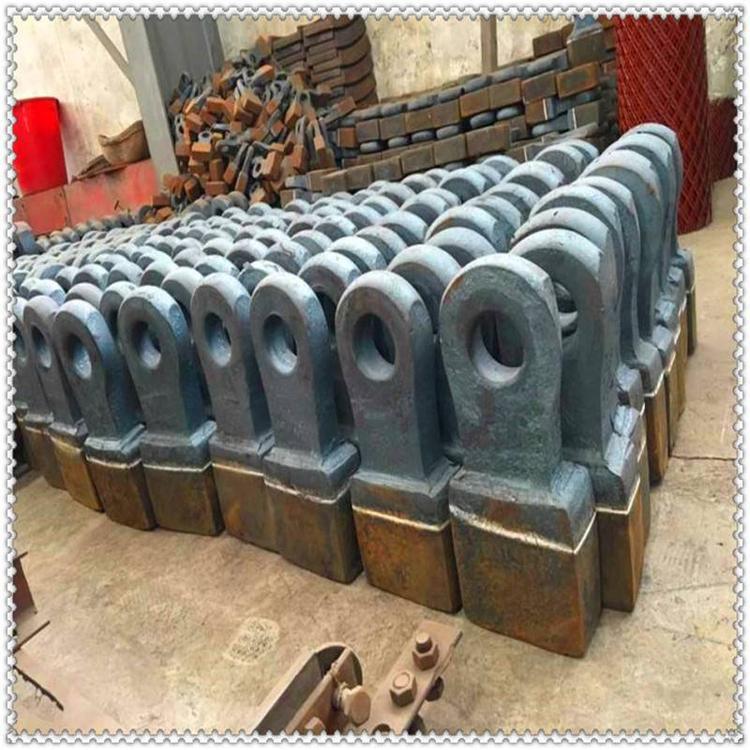 合金钢锤头破碎机锤头腾荣辊破碎机锤头