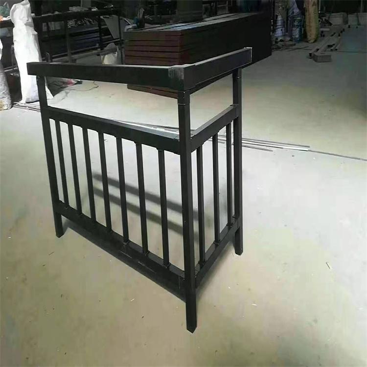 天林阳台护栏 办公楼平台扶手 锌钢防护网 楼梯围栏安装测量